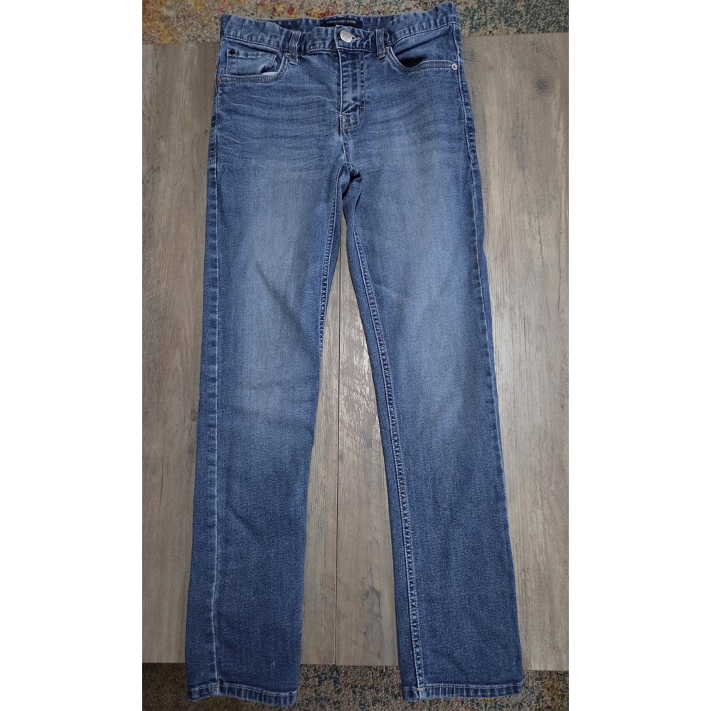 Calvin Klein sKinny Medium Wash Blue Jeans Youth Sz 16